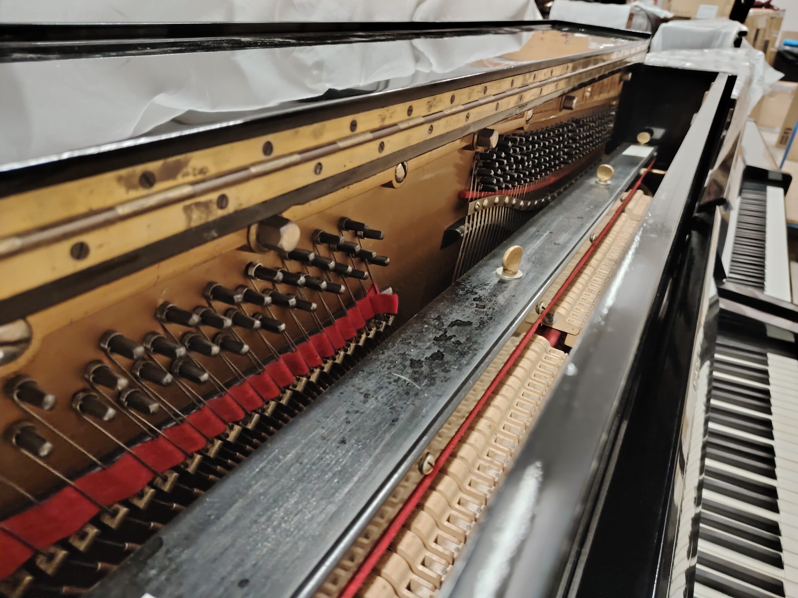 Rud Ibach Sohn Baionetta pianoforte verticale acustico