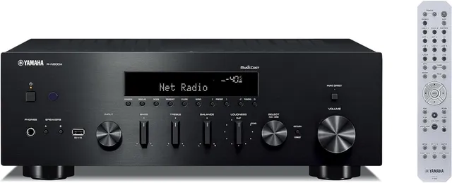 Yamaha R-N600A sintoamplificatore rete Hi-Fi nero