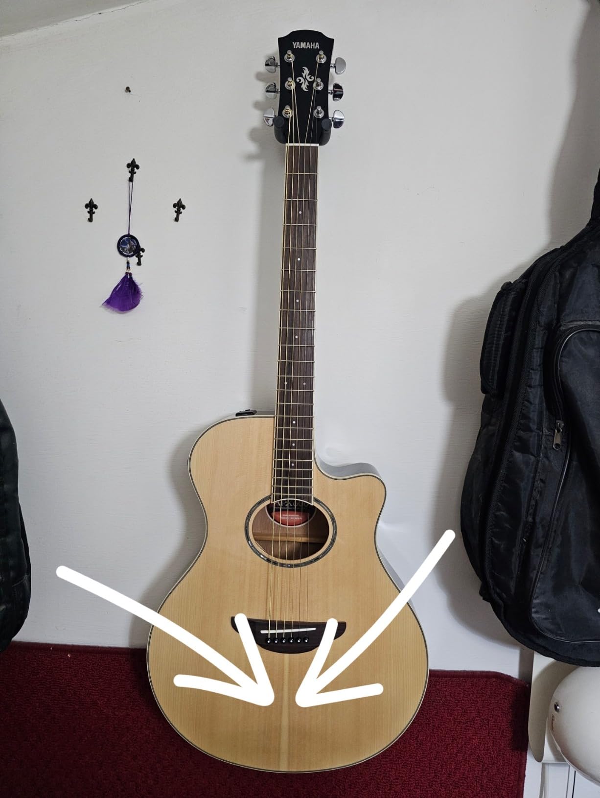 Yamaha APX600FM chitarra elettroacustica ambra acero EQ