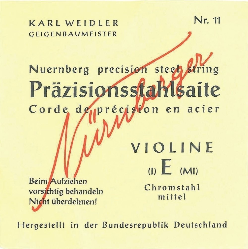 Nürnberger Präzision Vollkern Corde Violino 4/4 Anima Piena