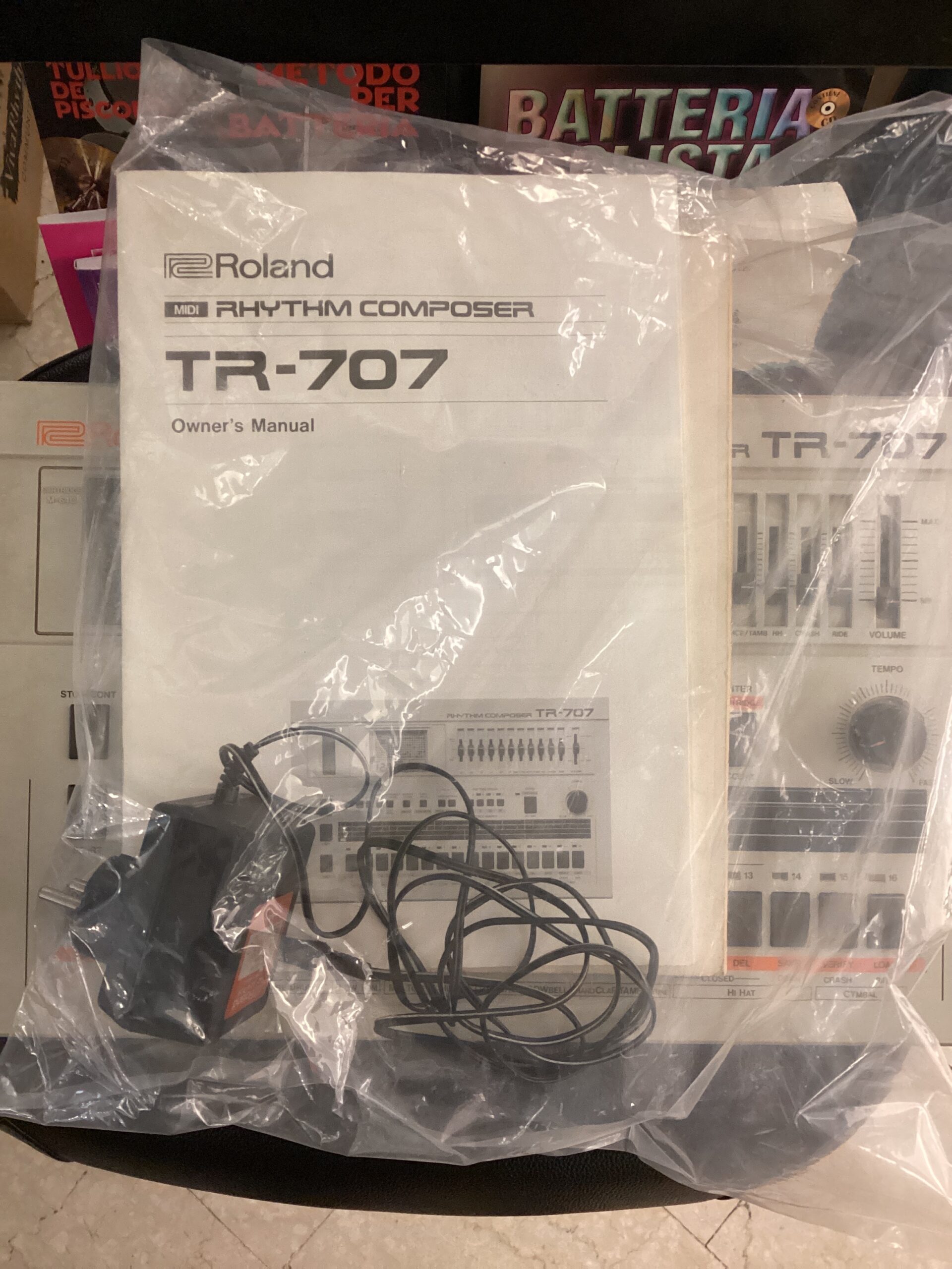 Roland TR-707 drum machine rhythm composer occasione usato