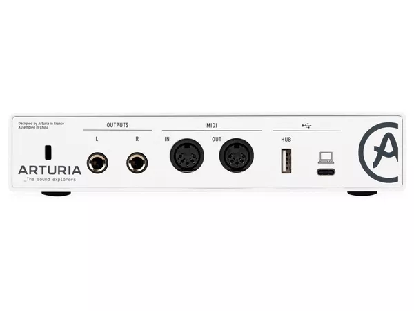 Arturia MiniFuse 2 Scheda Audio Bianca USB-C