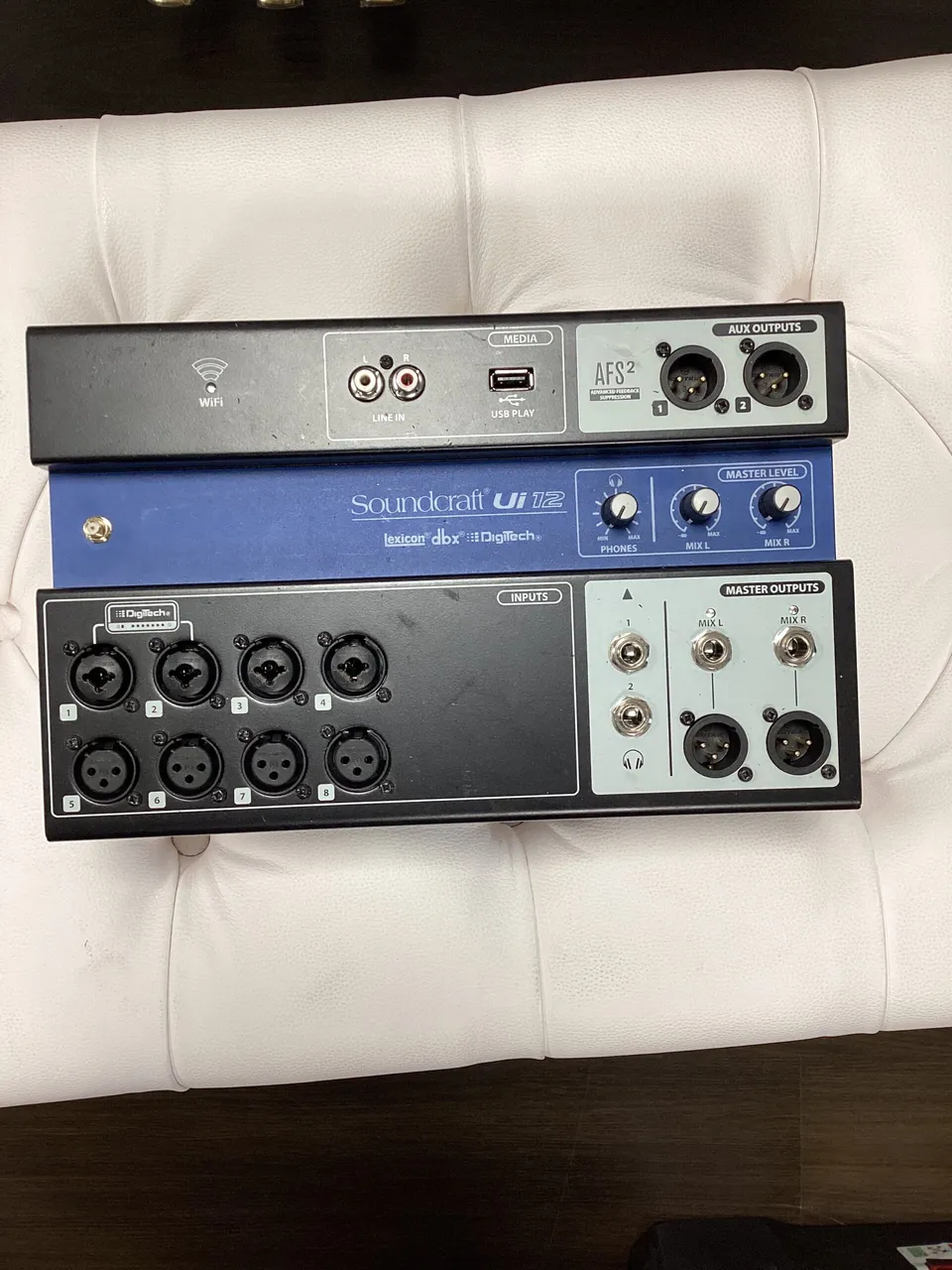 Soundcraft Ui 12 mixer digitale usato 12 canali wifi