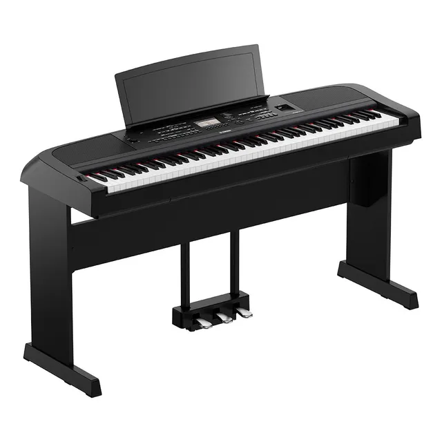 Yamaha DGX-670 tastiera pianoforte 88 tasti bundle completo