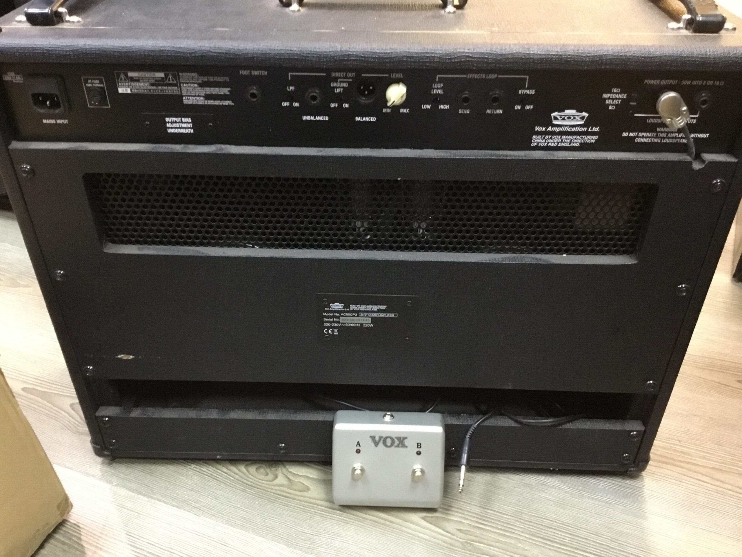 Vox AC50CP2 Amplificatore Valvolare 50W Occasione