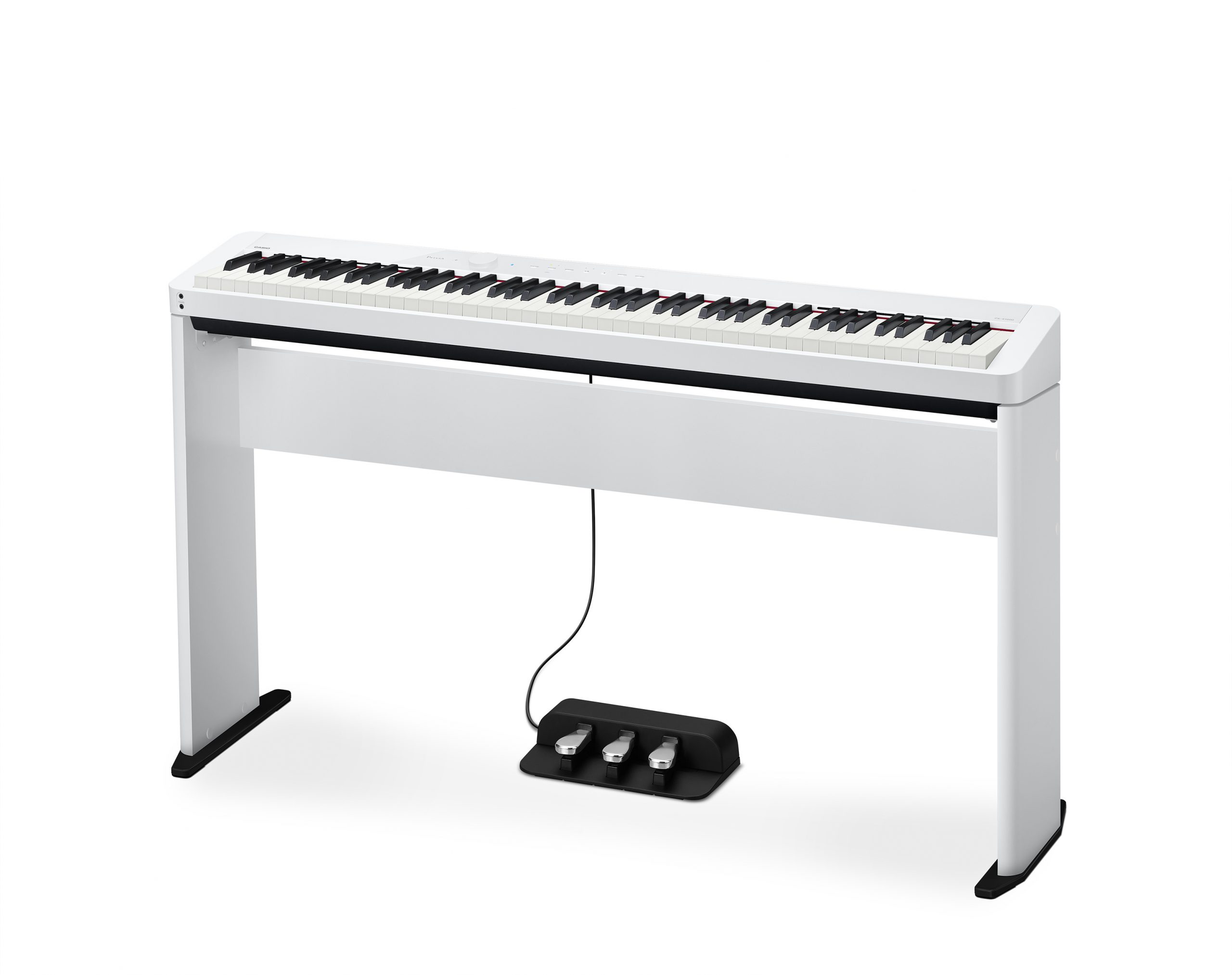 Casio PX-S1100 pianoforte digitale bianco bundle cuffia
