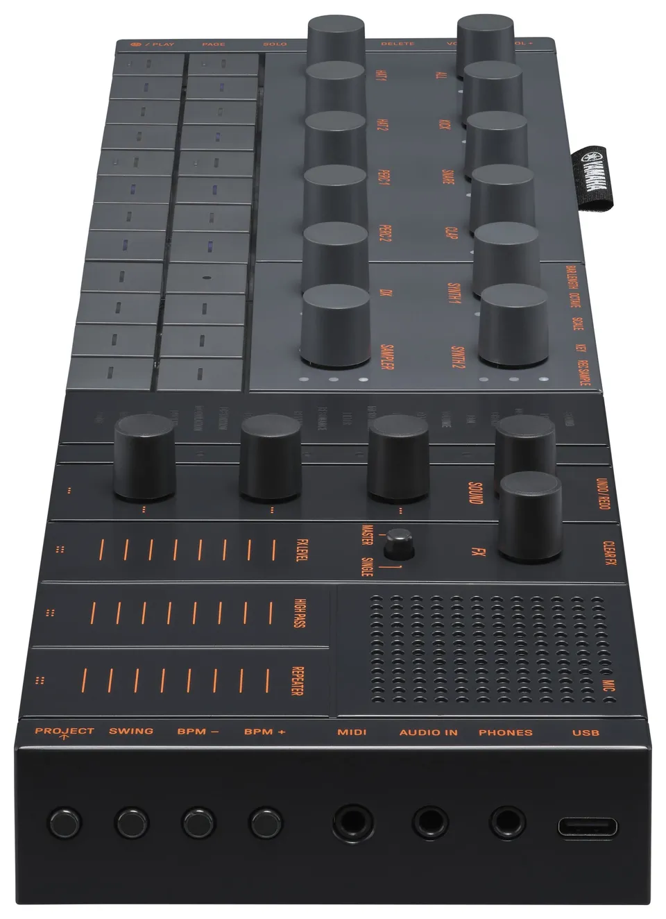 Yamaha Seqtrak music station portatile groovebox 2000 suoni
