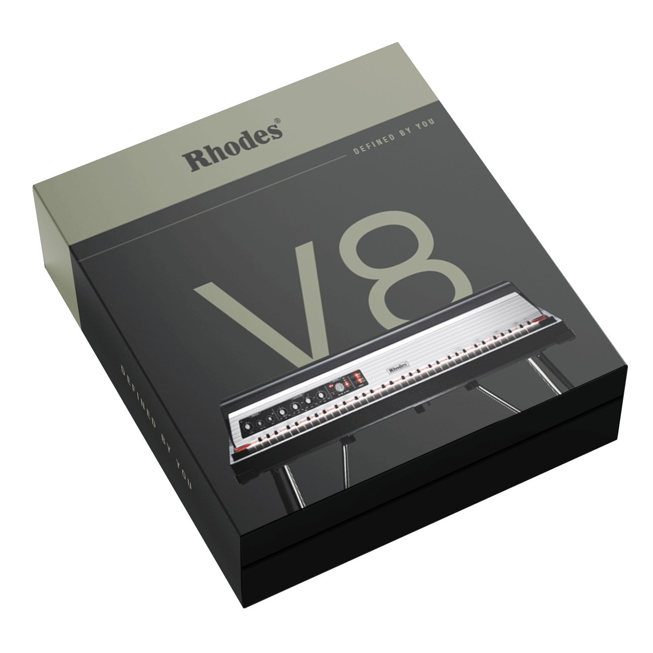 Rhodes V8 MK8 pianoforte elettrico plugin timbro MK8