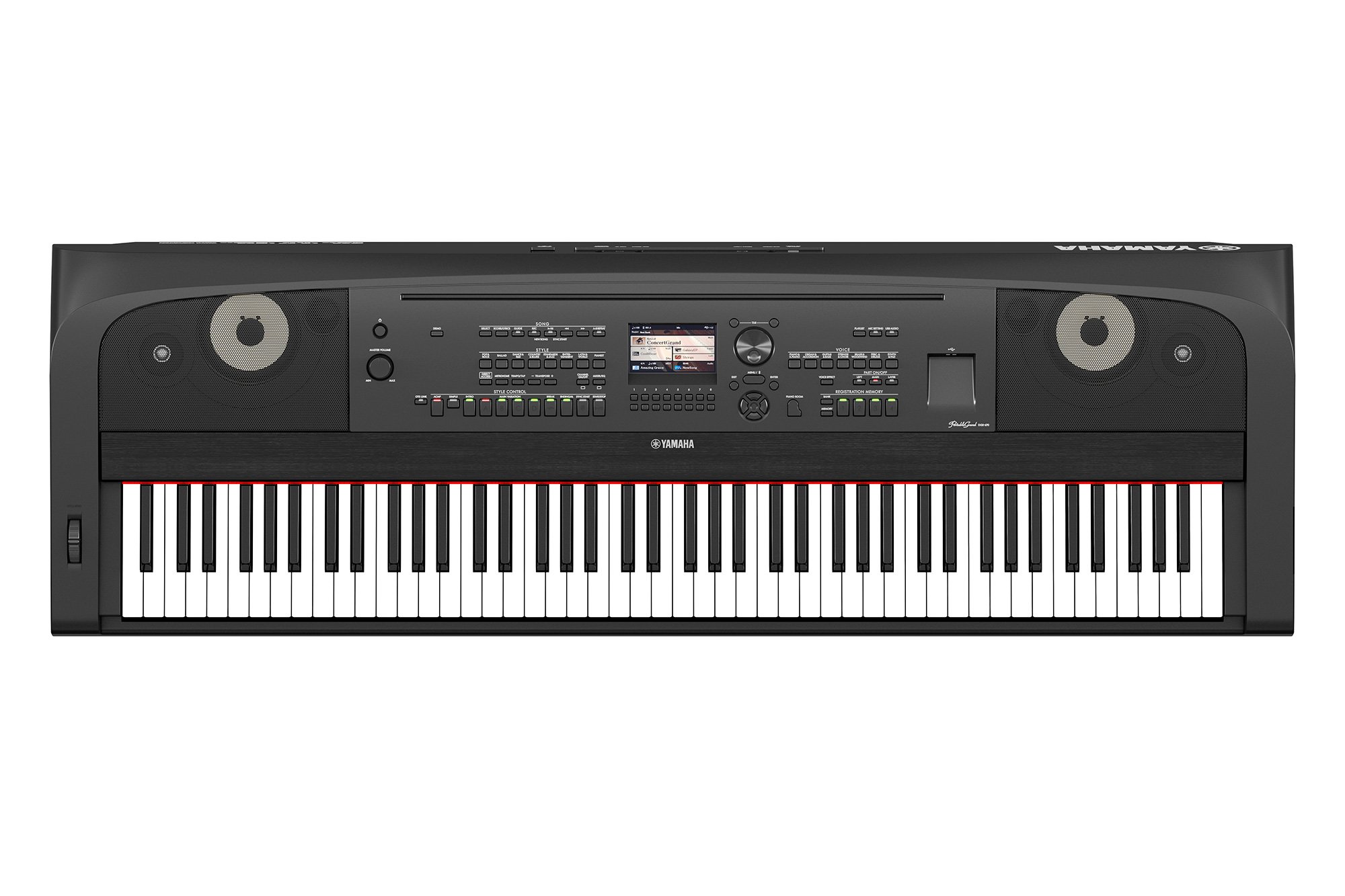 Yamaha DGX-670 WH pianoforte digitale 88 tasti bianco bundle