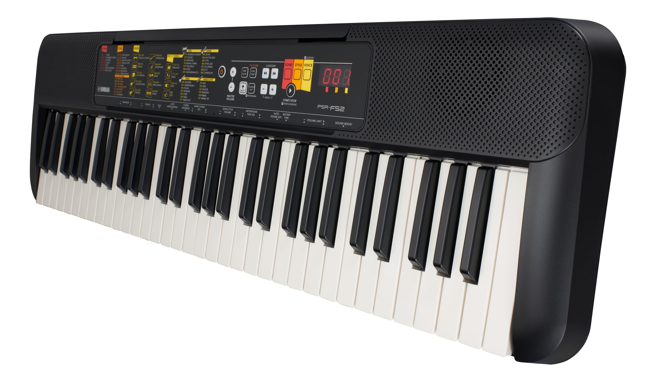 Yamaha PSR-F52 tastiera 61 tasti per principianti