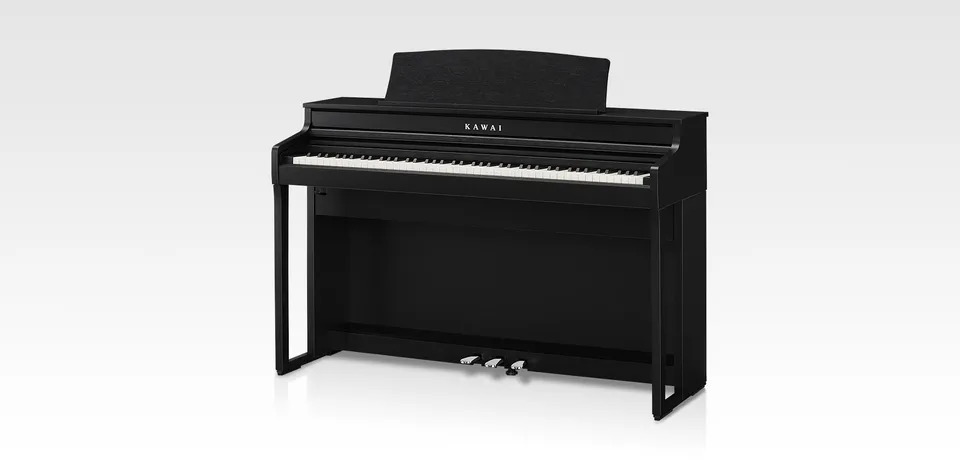 Kawai CA401 pianoforte digitale nero tasti legno