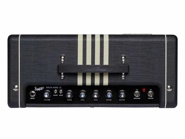 Supro Delta King 12 ampli chitarra valvolare Black Cream ex-demo