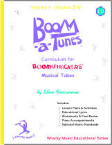 Boomwhackers Boom-a-Tunes Vol.3 metodo con CD 13 lezioni
