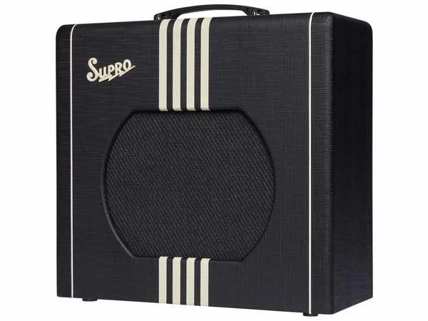 Supro Delta King 12 ampli chitarra valvolare Black Cream ex-demo