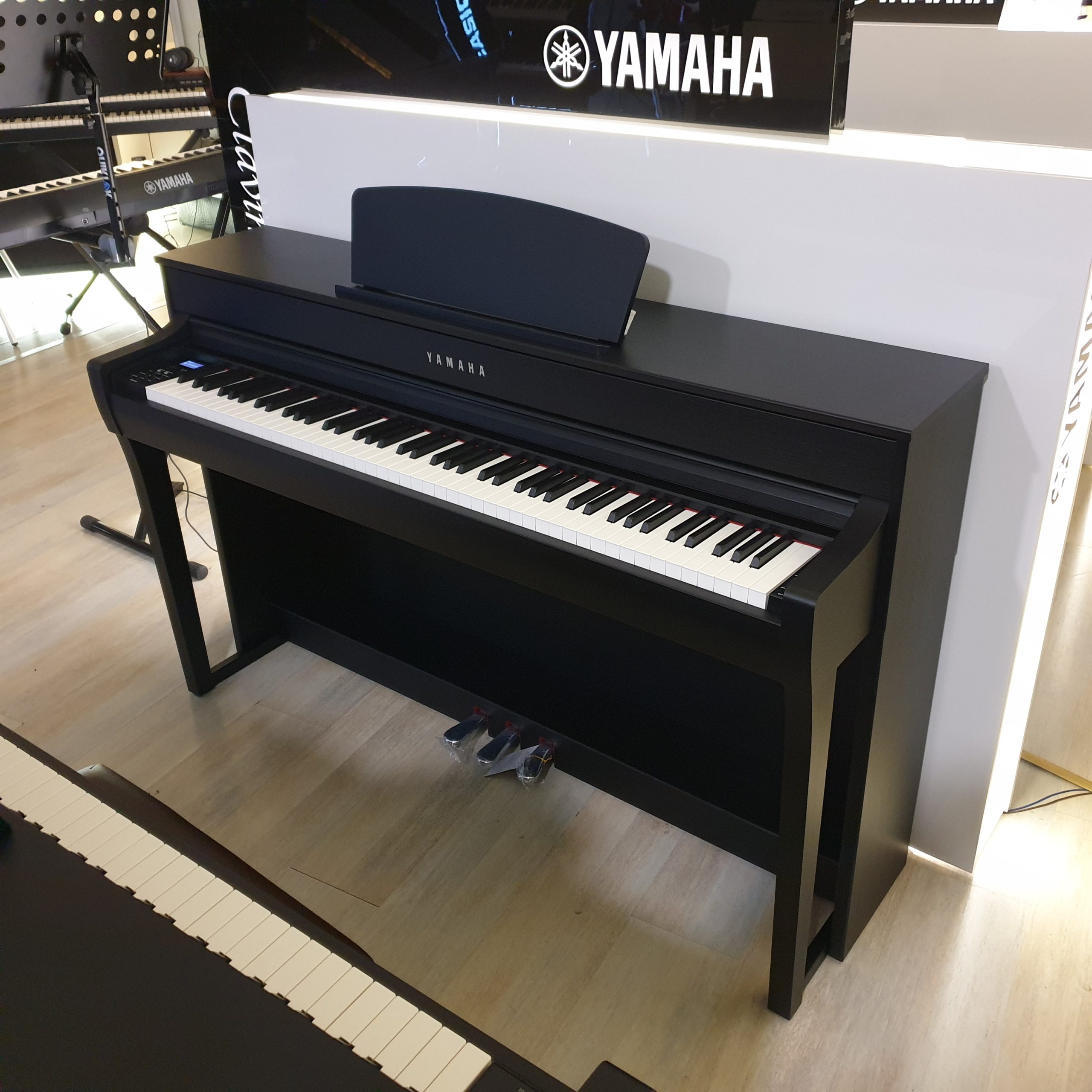 Yamaha Clavinova CLP-835 pianoforte digitale nero 88 tasti