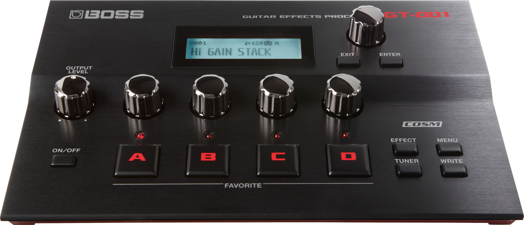 BOSS GT-001 multieffetto chitarra desktop USB con COSM
