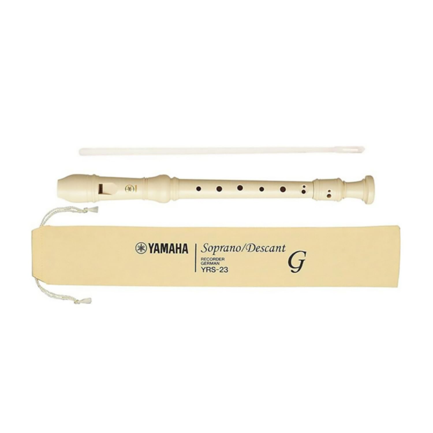 Yamaha 082009 flauto dolce con scovolino multicolore