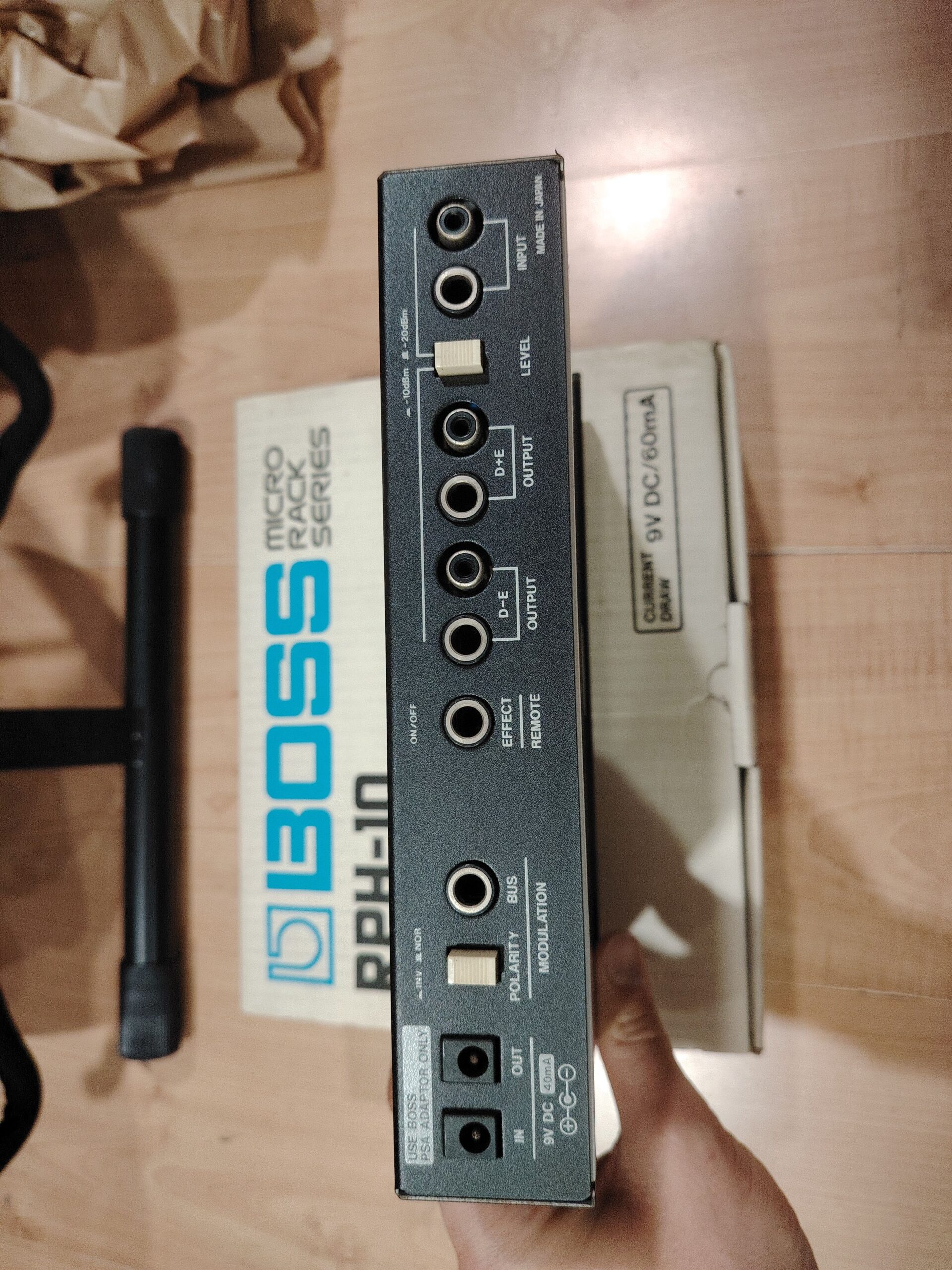 Boss RPH-10 Micro Rack phaser vintage Giappone