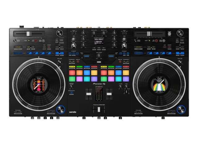 Pioneer DDJ-REV7 controller DJ jog motorizzate 2 deck