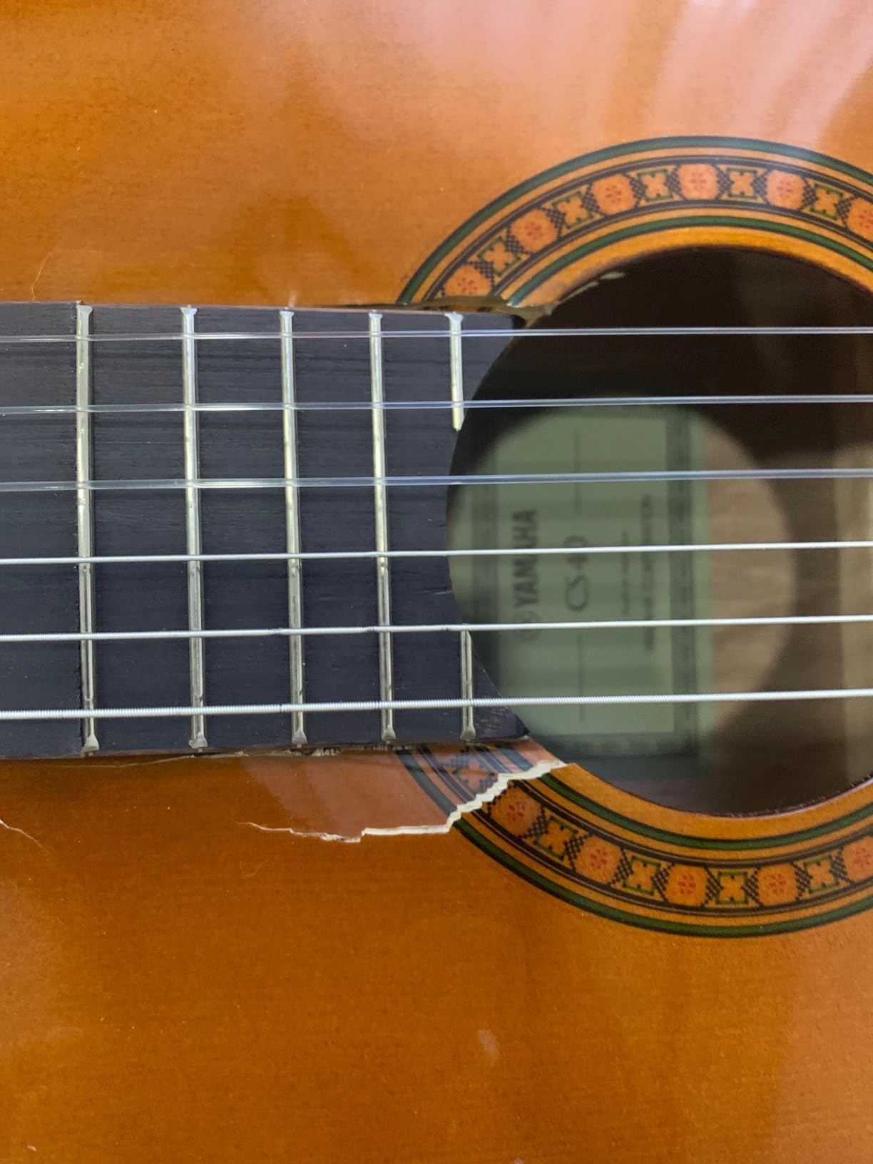 Yamaha CS40II chitarra classica 3/4 naturale nylon