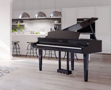 Yamaha Clavinova CLP-765GP pianoforte digitale nero lucido