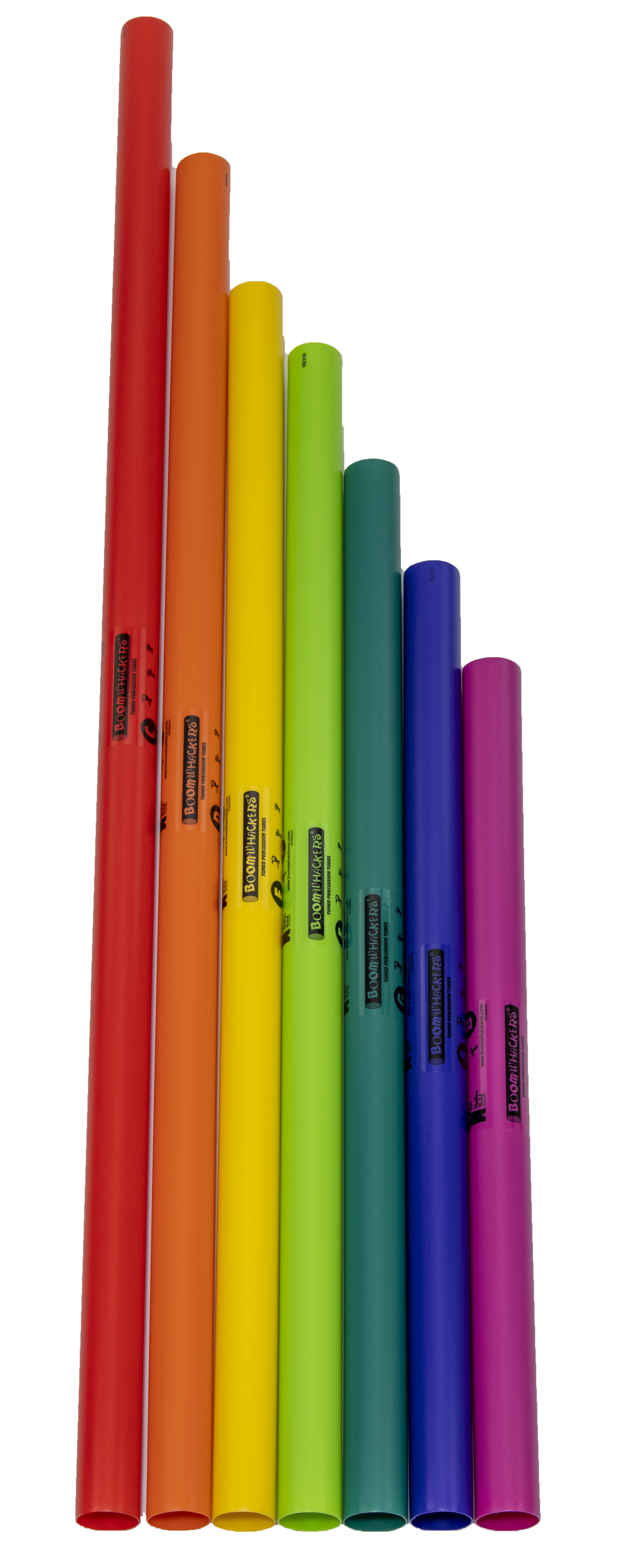 Boomwhackers Tuned Percussion Tubes BWJG 7 tubi bassi diatonici