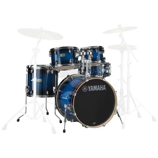 Yamaha Stage Custom batteria betulla Deep Blue Sunburst Ex Demo