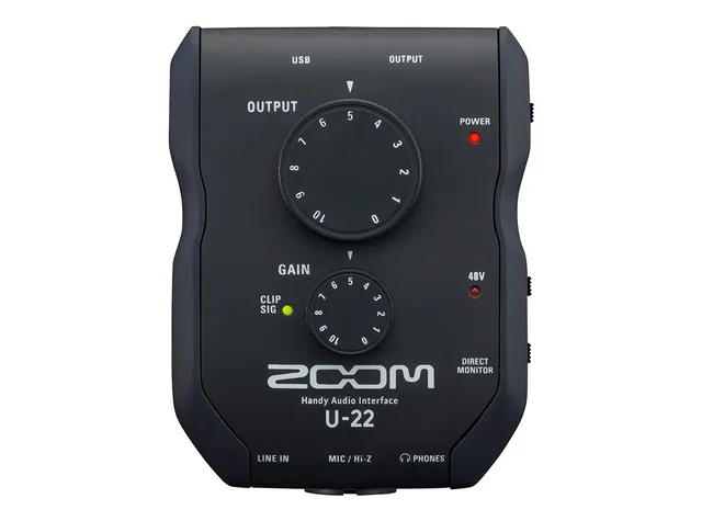Zoom U-22 scheda audio USB 24-bit/96kHz con Ableton Live Lite