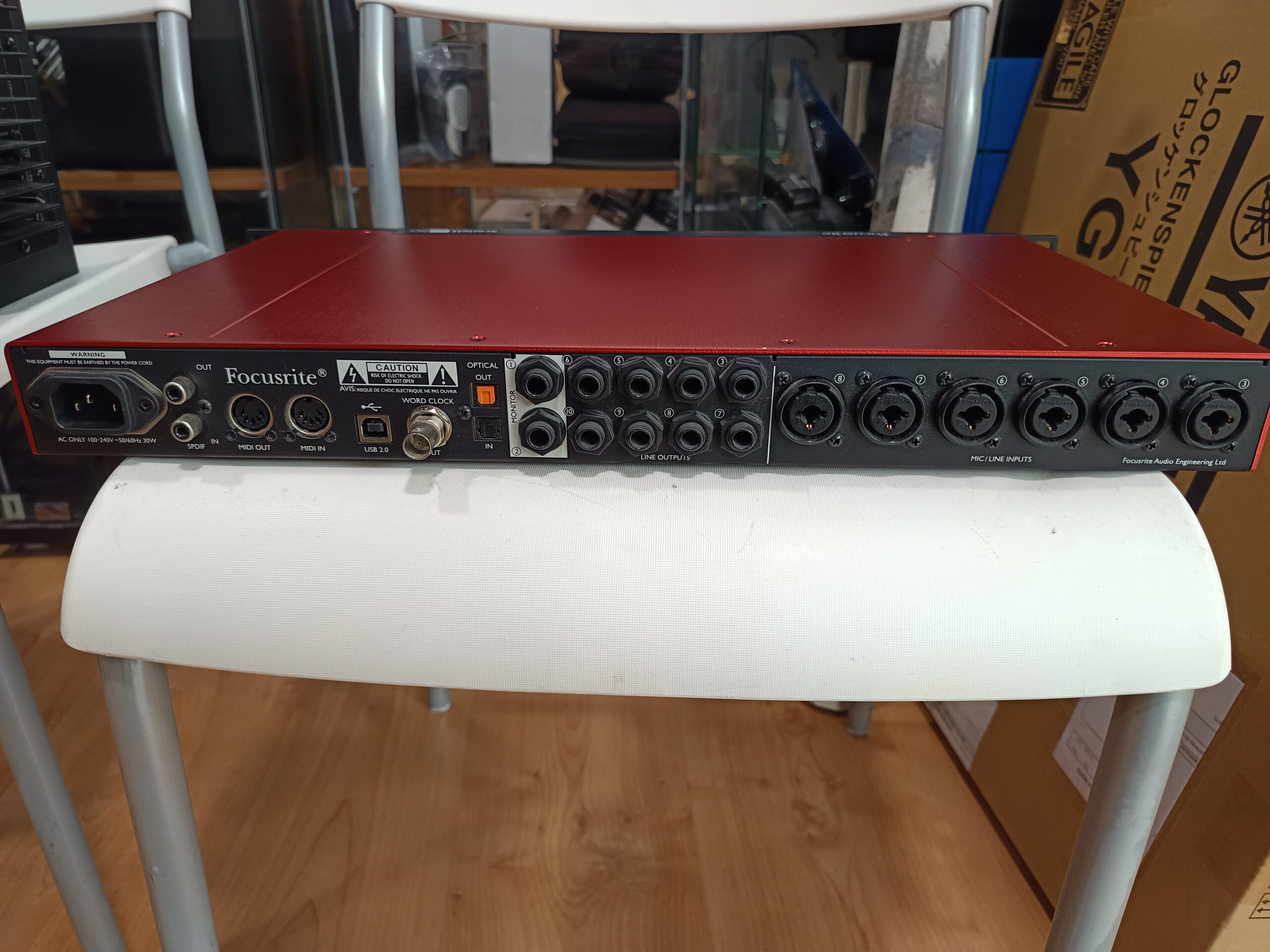 Focusrite Scarlett 18i20 scheda audio 1ª gen usata occasione