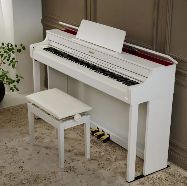 Casio AP-300 pianoforte digitale bianco 88 tasti con panca