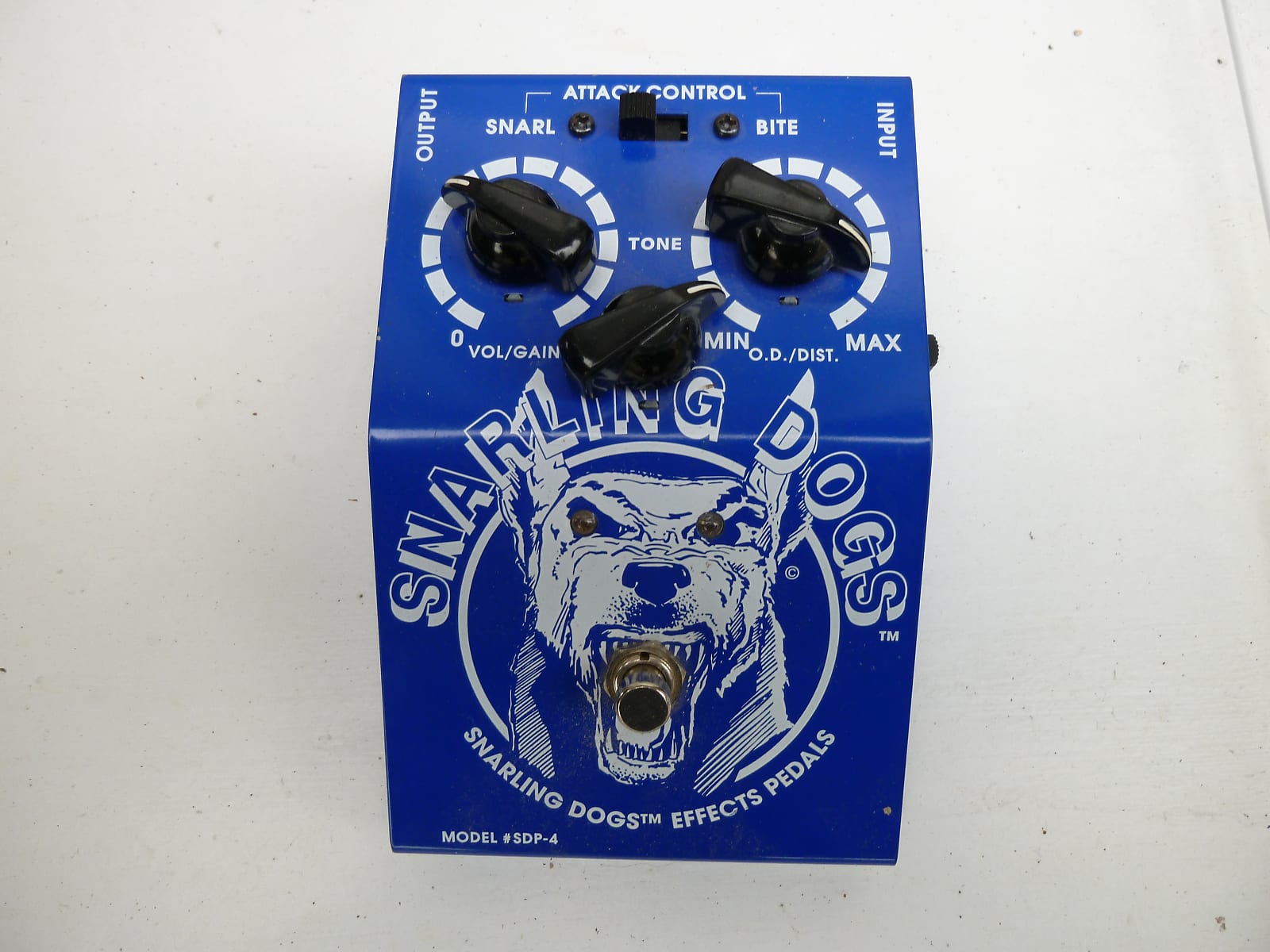 Snarling Dogs SDP-4 Blue Doo pedale distorsore overdrive blues