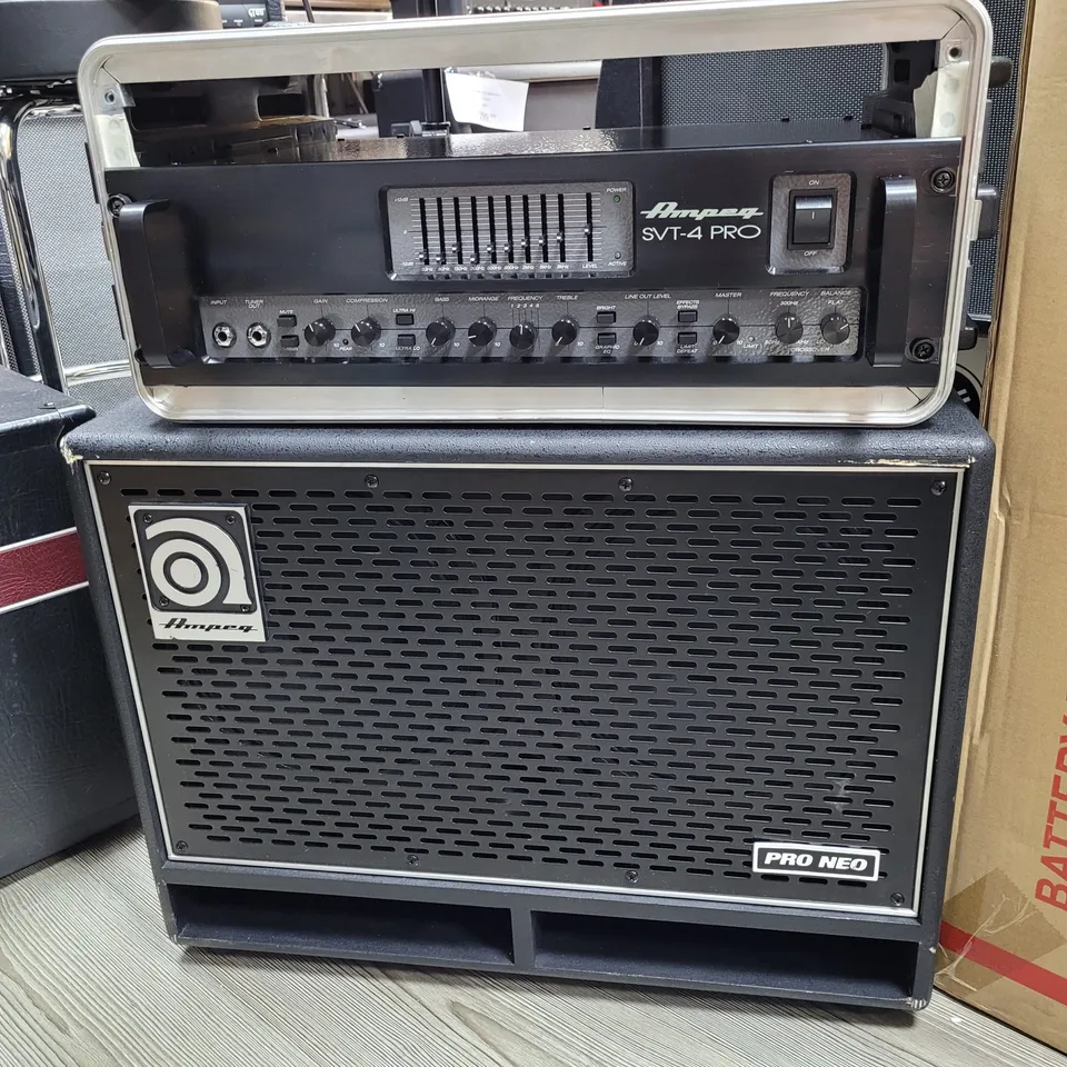 Ampeg SVT-4PRO + PN210HLF testata cassa basso