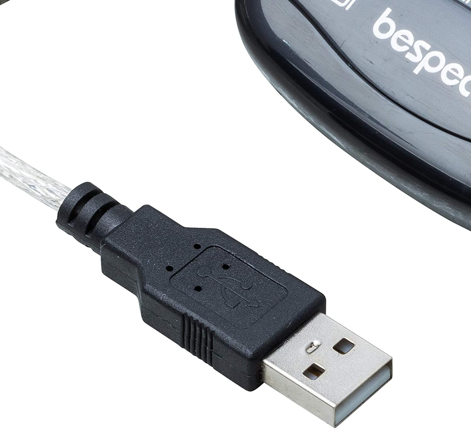 Bespeco BMUSB100 interfaccia MIDI USB cavo 1-In/1-Out