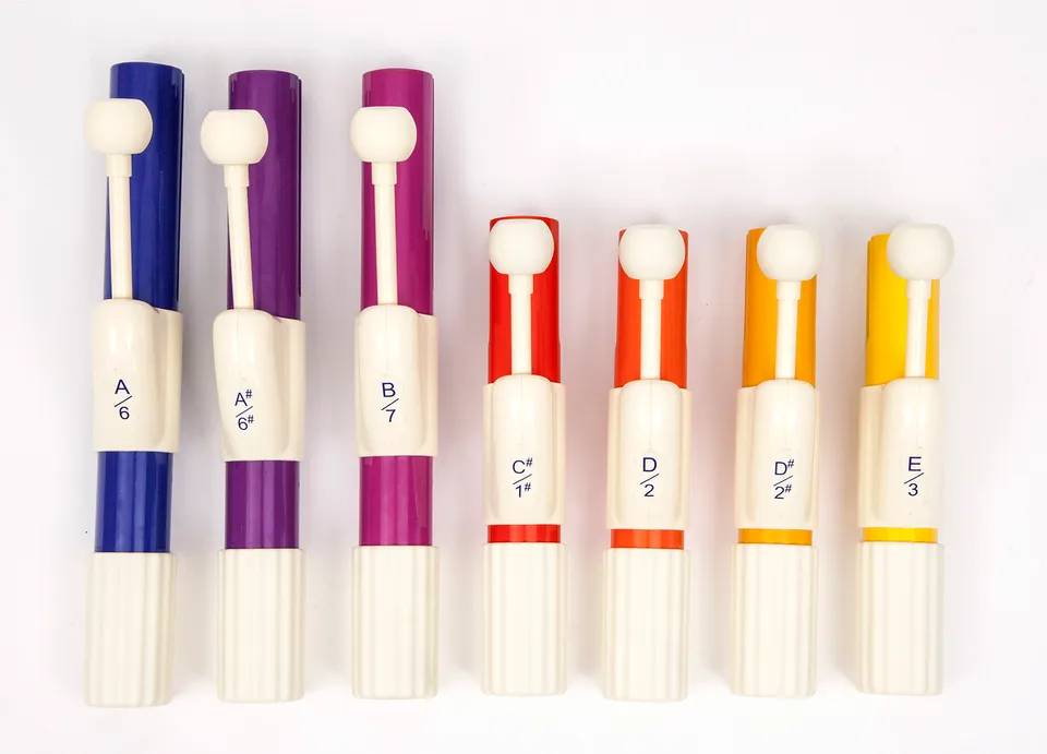 Boomwhackers Chroma-Notes CNC7 set 7 campane La-Mi