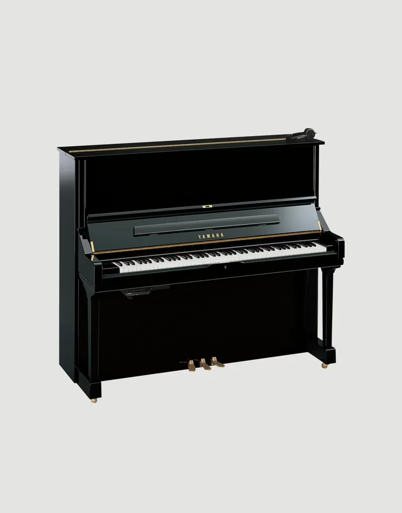Yamaha U3 TA3 pianoforte verticale TransAcoustic con cuffie