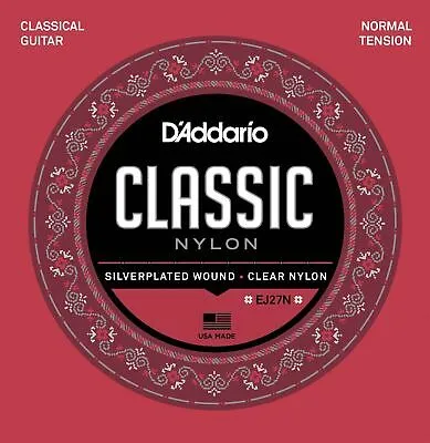 D'Addario EJ27N Corde Chitarra Classica Nylon Set