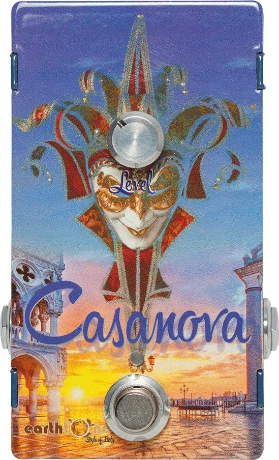 Earthtone Casanova Pedale Boost Chitarra 20 dB