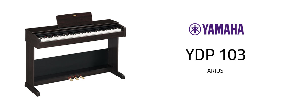Yamaha Arius YDP-105 pianoforte digitale con panca