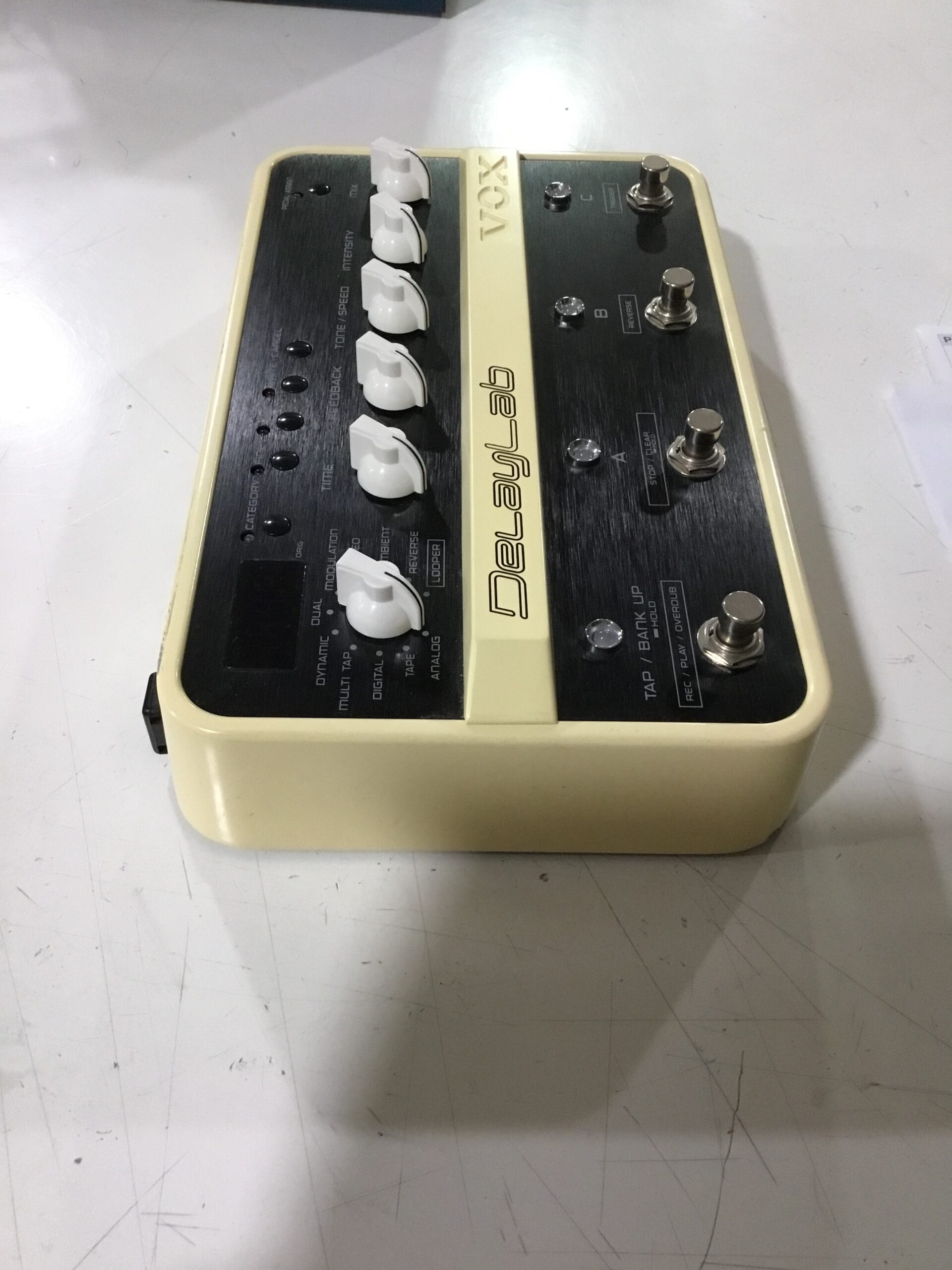 Vox DelayLab pedale delay stereo usato 30 effetti loop