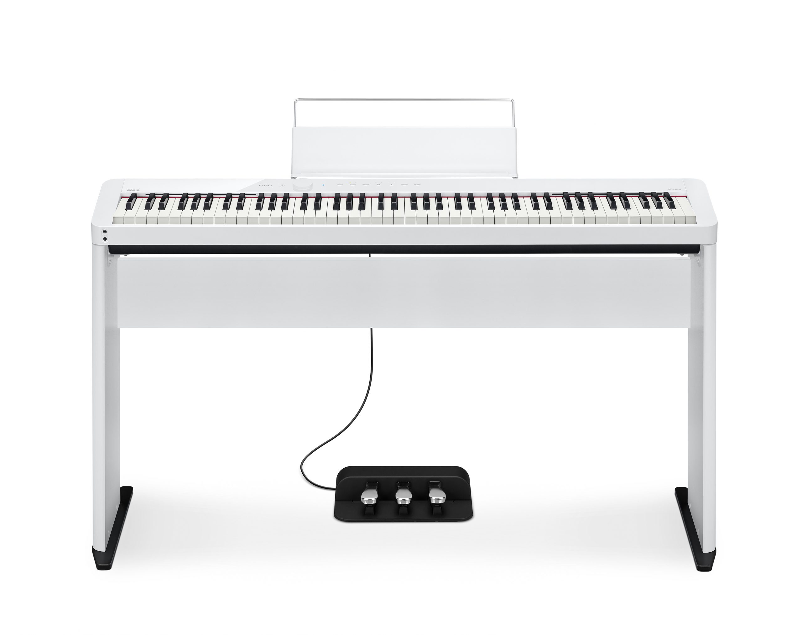 Casio PX-S1100 pianoforte digitale bianco bundle cuffia