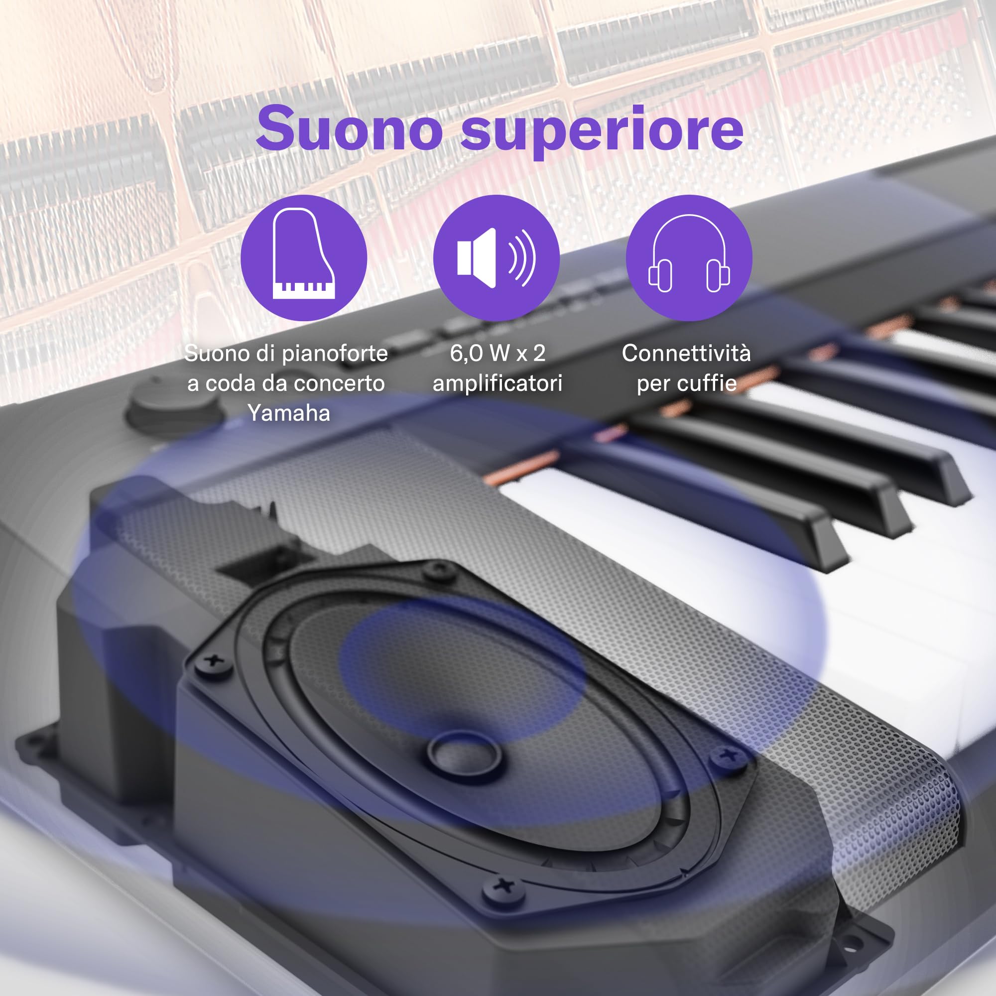 Yamaha NP-15B tastiera digitale 61 tasti nero 15 voci