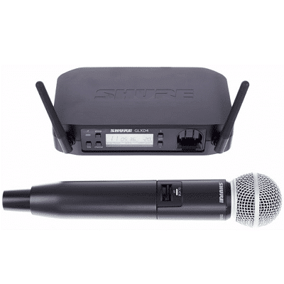 Shure GLXD24+ SM58 Z4 microfono wireless dual band voce