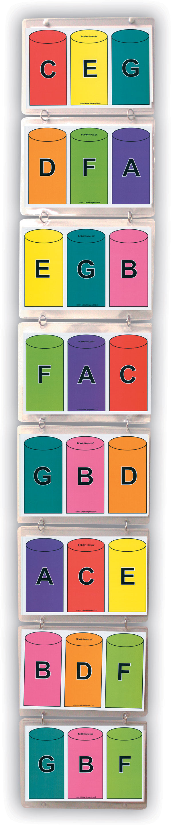 Boomwhackers Chord Card Holder supporto portacarte 8 carte