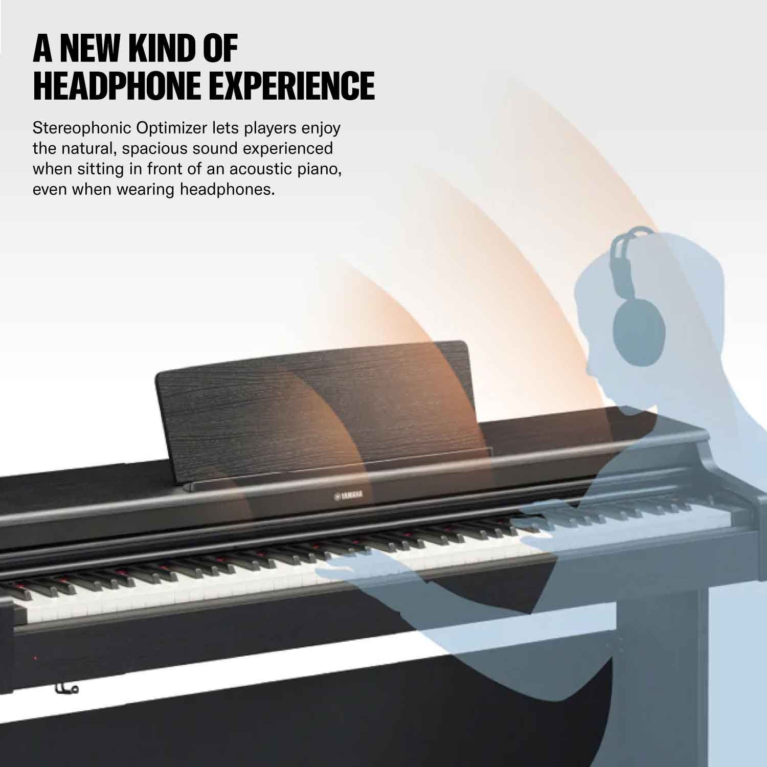 Yamaha Arius YDP-165 B pianoforte digitale nero