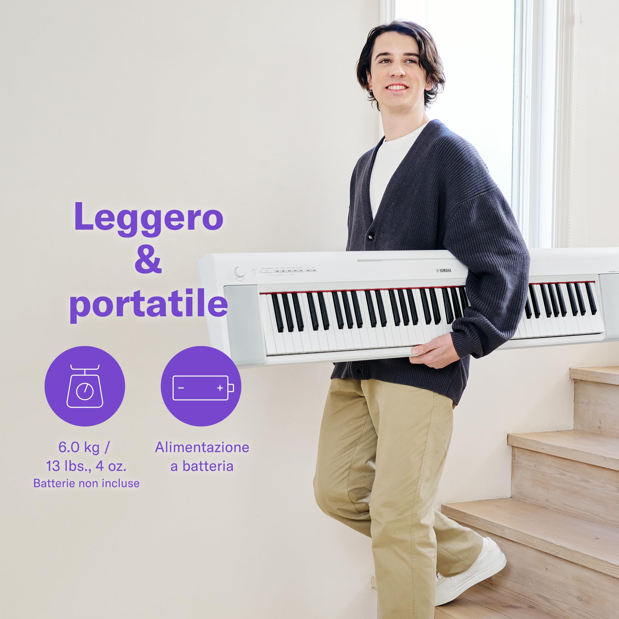 Yamaha Piaggero NP-35 tastiera digitale 76 tasti