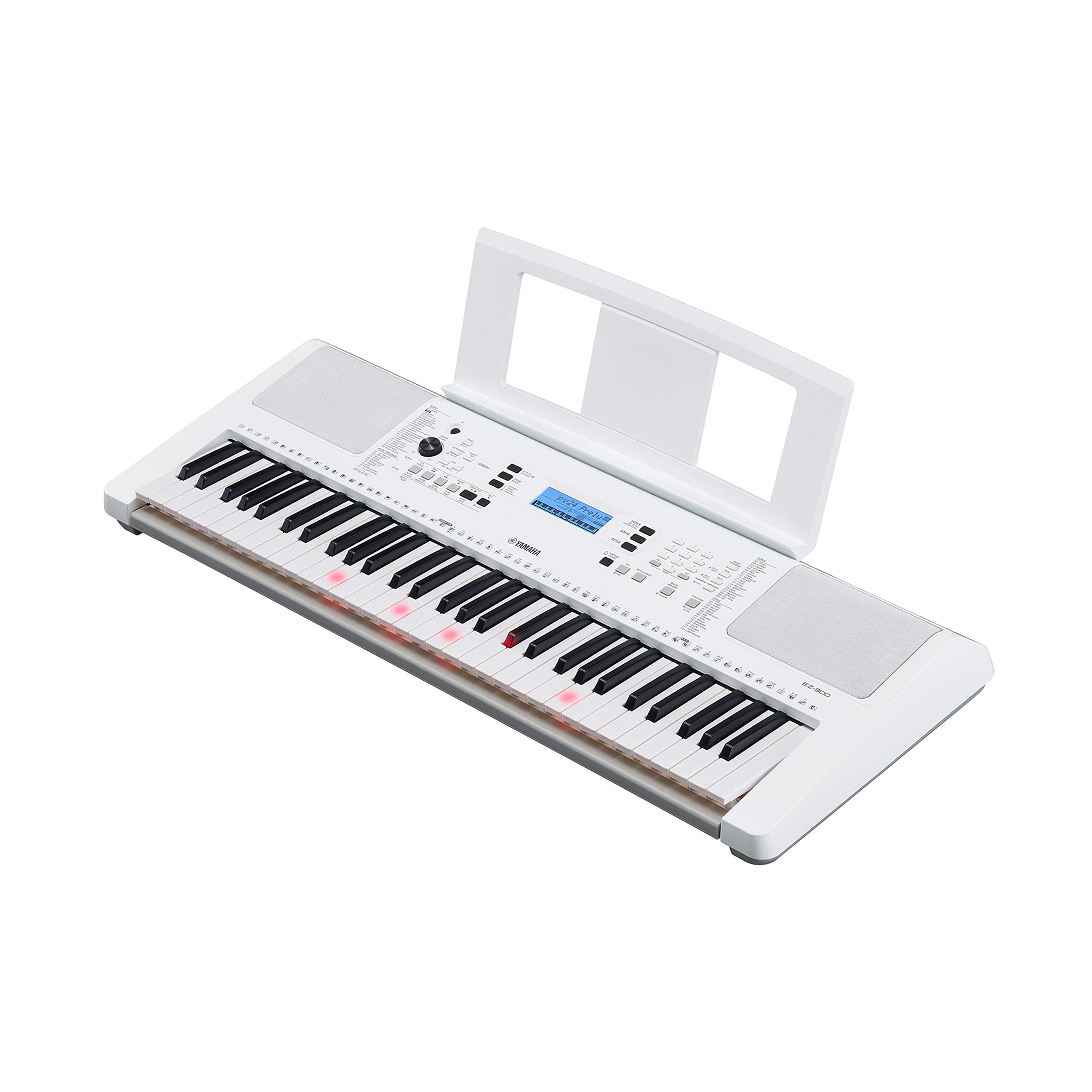 Yamaha EZ-300 tastiera digitale 61 tasti luminosi bianco