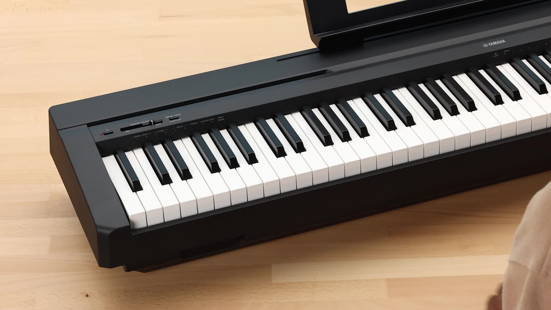 Yamaha P-45 Pianoforte Digitale 88 Tasti Bundle Supporto