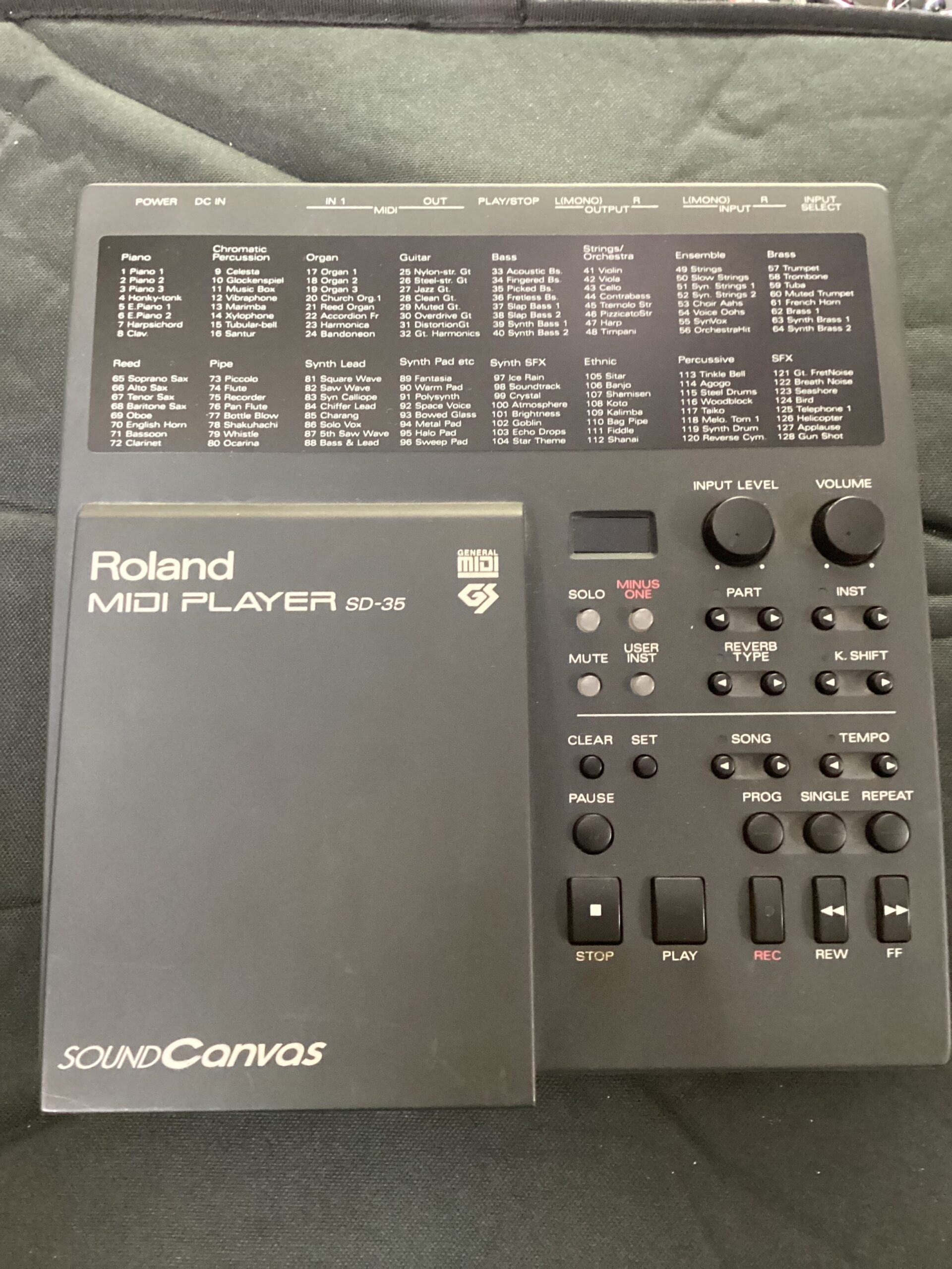 Roland SD-35 midi player usato occasione