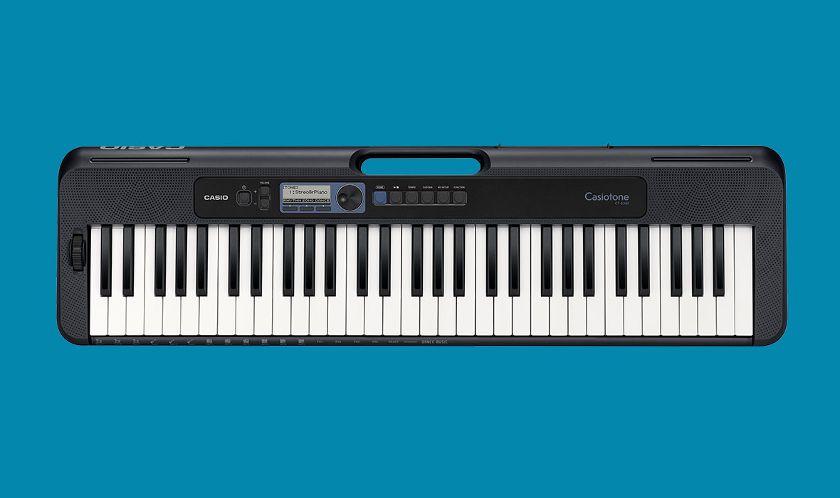 Casio CT-S300 Tastiera 61 Tasti Dinamica Dance Mode