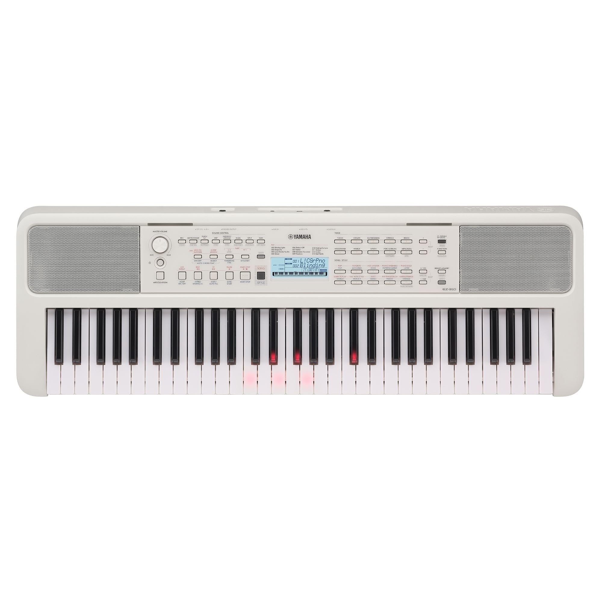 Yamaha EZ-300 tastiera digitale 61 tasti luminosi bianco